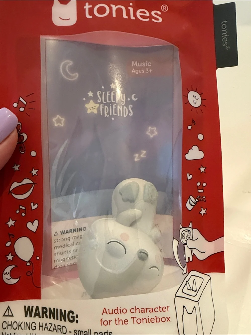 NWT Tonies Sleepy Friends Sleepy Penguin Audio Character - White